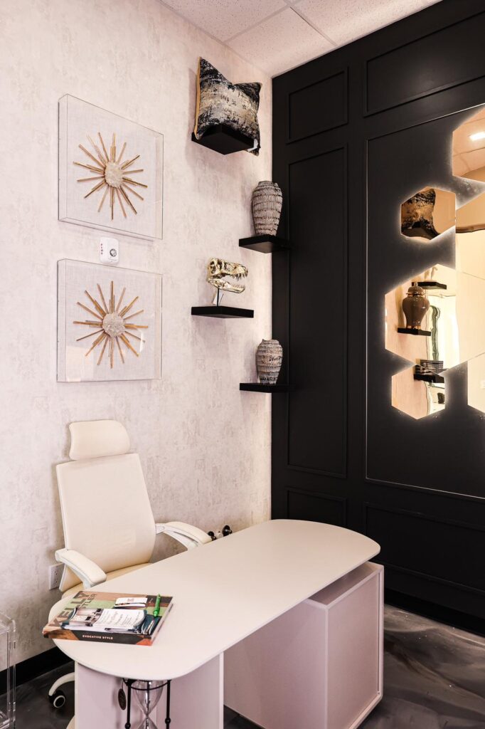 spire salon suites design